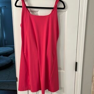 Old Navy active one piece tennis dress size L hot pink
